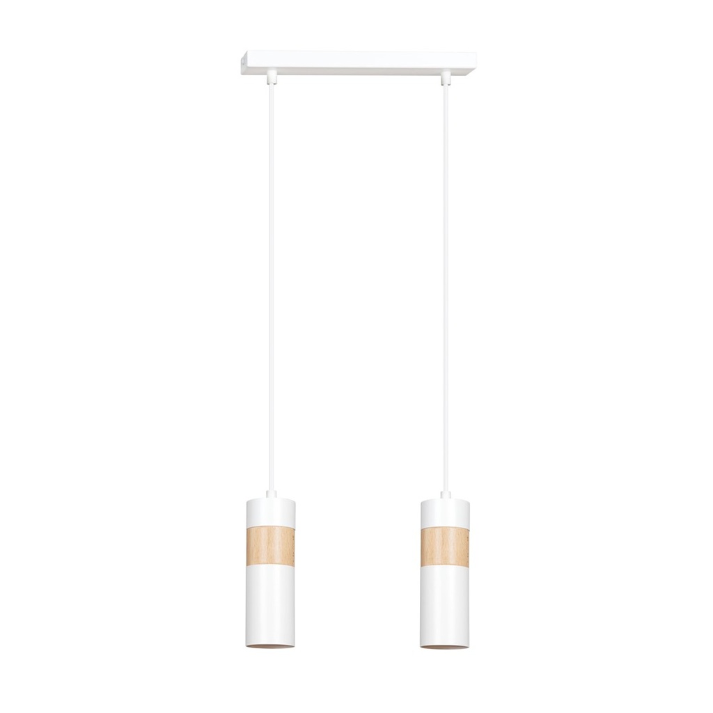 [733/2W] Akari 2 White pendant lamp