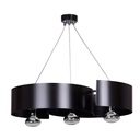 Vixon 3 Schwarze Pendelleuchte