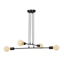Lampe suspendue Multipo 4 noire