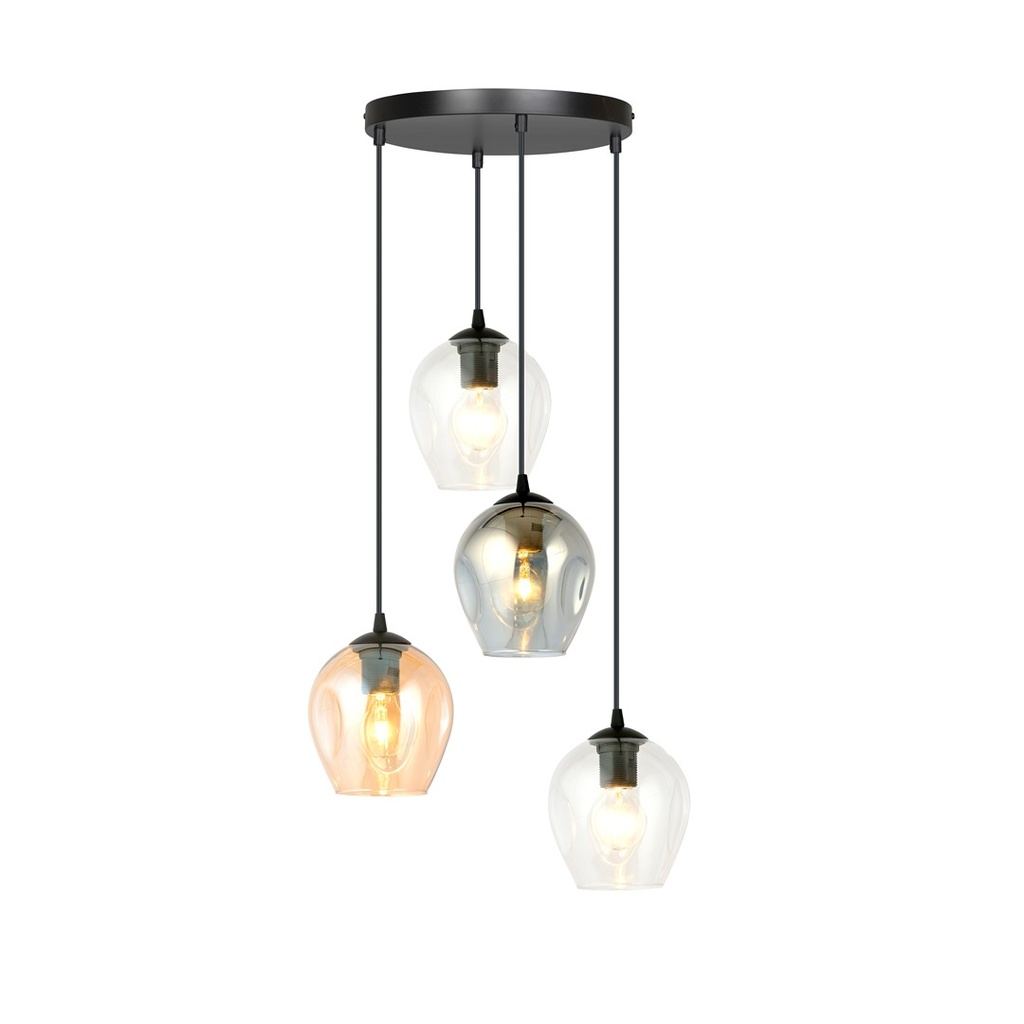 [682/4PREM] Lampe suspendue Istar 4 Bl Premium Mix