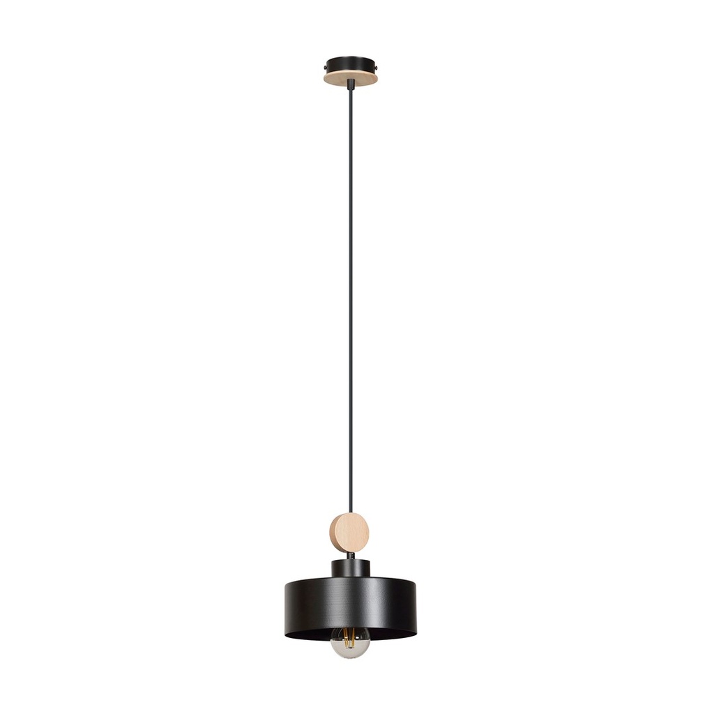 [582/1] Tuniso 1 Black pendant lamp
