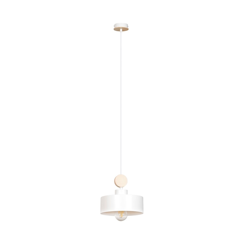 Tuniso 1 White pendant lamp