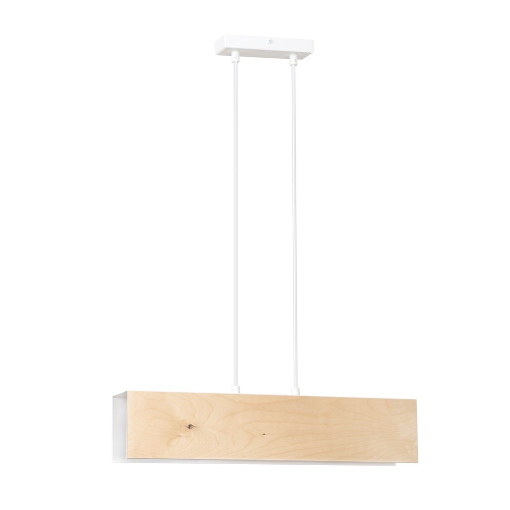 [611/2] Carlo 2 White pendant lamp