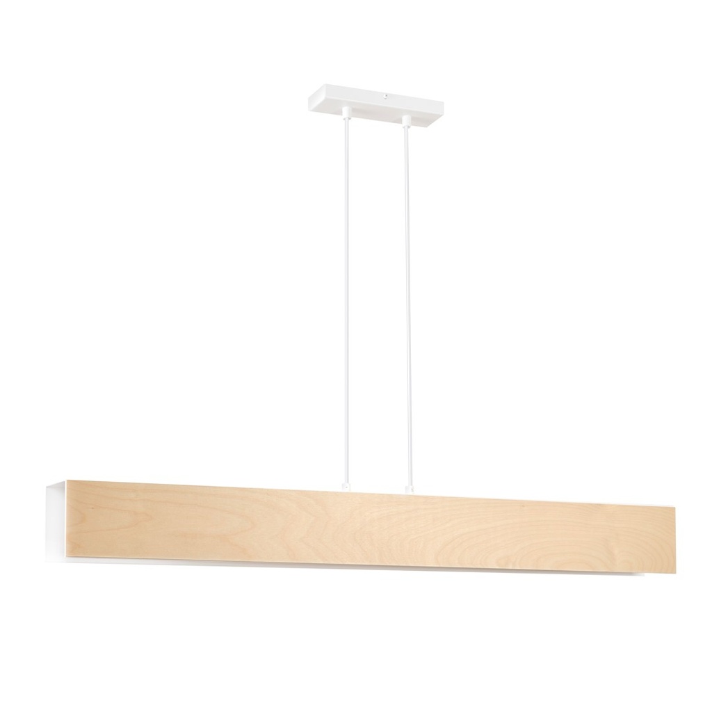 Carlo 4 White pendant lamp