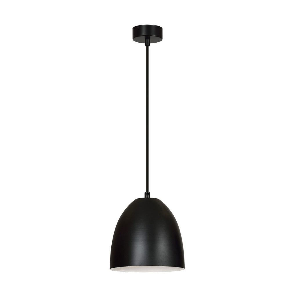 [391/1] Lenox 1 Black / White pendant lamp