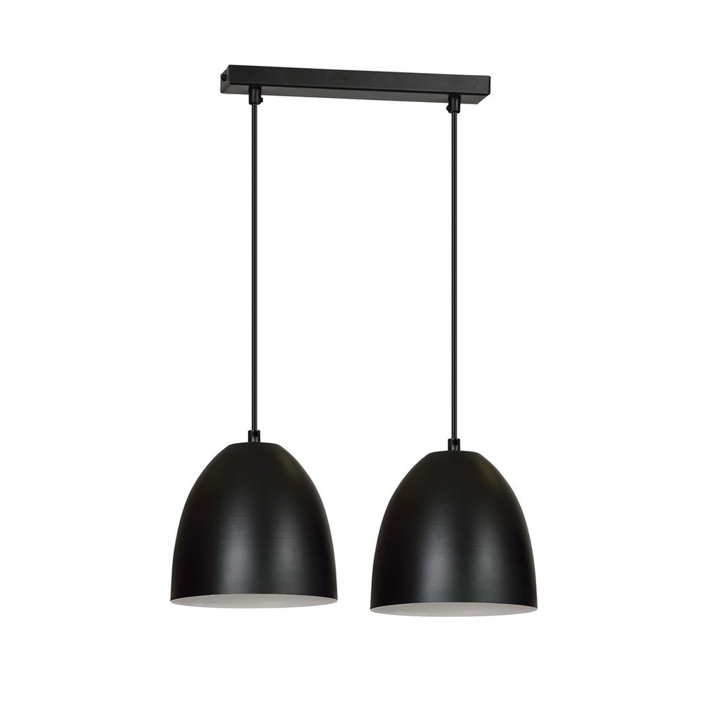 Lenox 2 Schwarz / Weiß Pendelleuchte