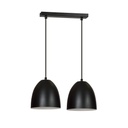 Lenox 2 Black / White pendant lamp