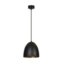 Lenox 1 Black / Gold pendant lamp