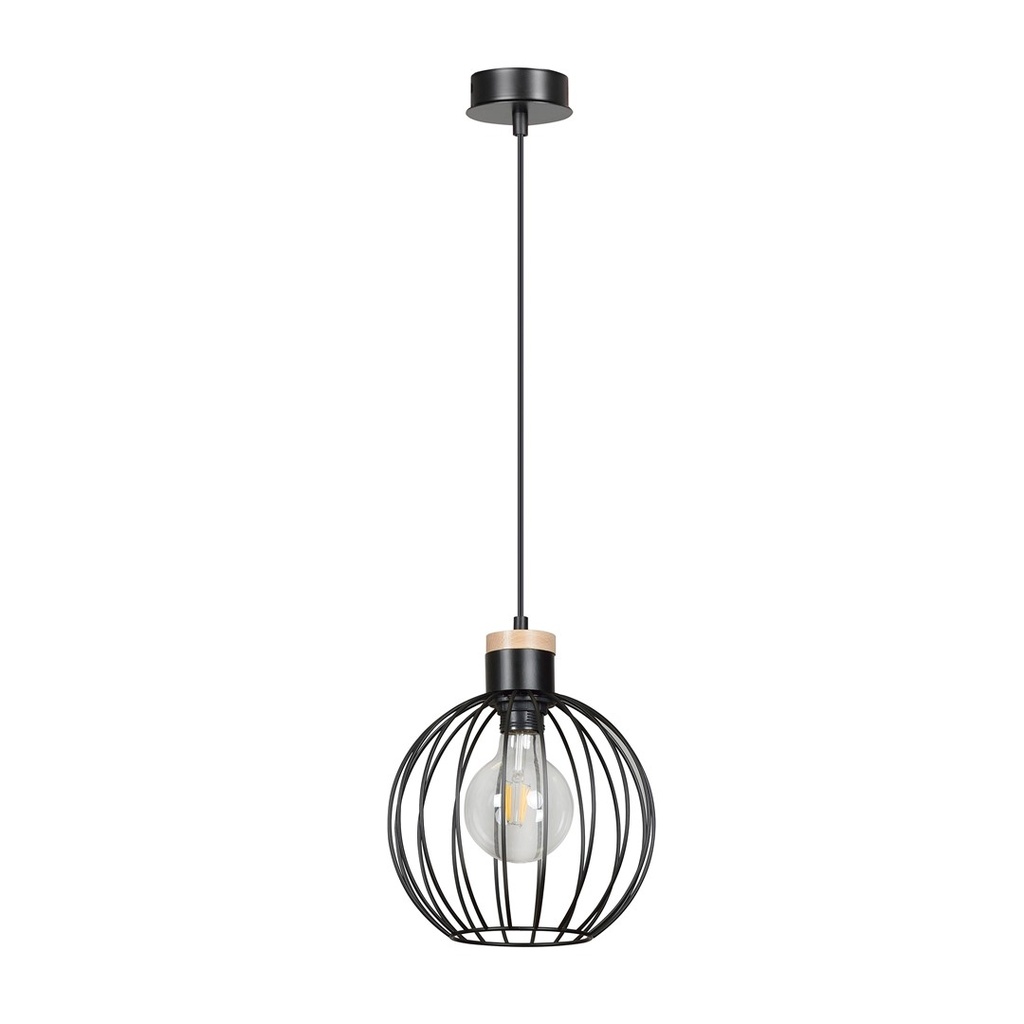 Barbado 1 Black pendant lamp