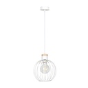 Lampe suspendue blanche Barbado 1