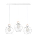 Lampe suspendue blanche Barbado 3