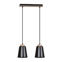 Bolero 2 Black pendant lamp