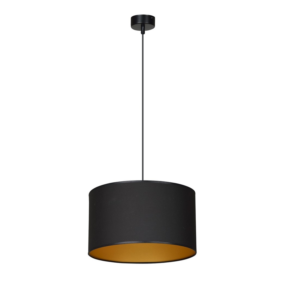 Roto 1 Bl Schwarz/Gold Pendelleuchte