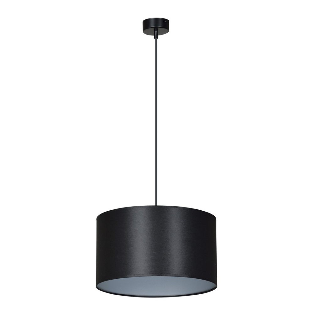 [185/1] Roto 1 Bl Black/Silver pendant lamp