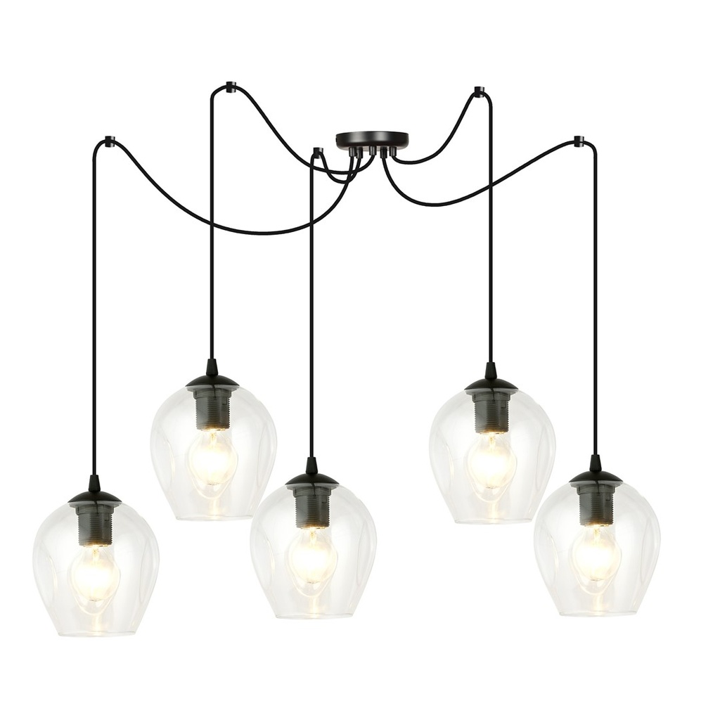 [756/5] Level 5 Bl Transparente Pendelleuchte
