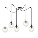 Gigi 5 Bl Transparent Pendelleuchte