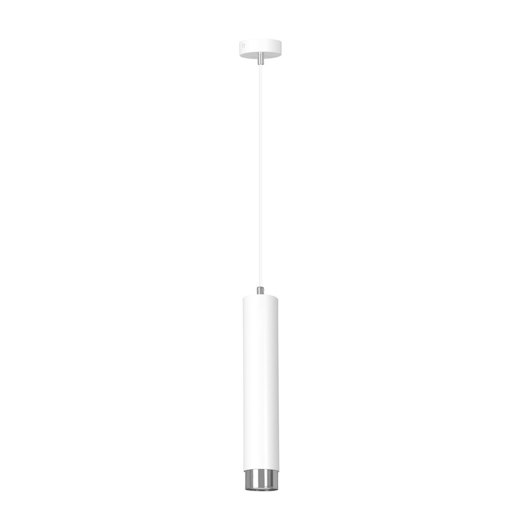 [641/1] Lampe suspendue Kibo 1 Wh/Chrome