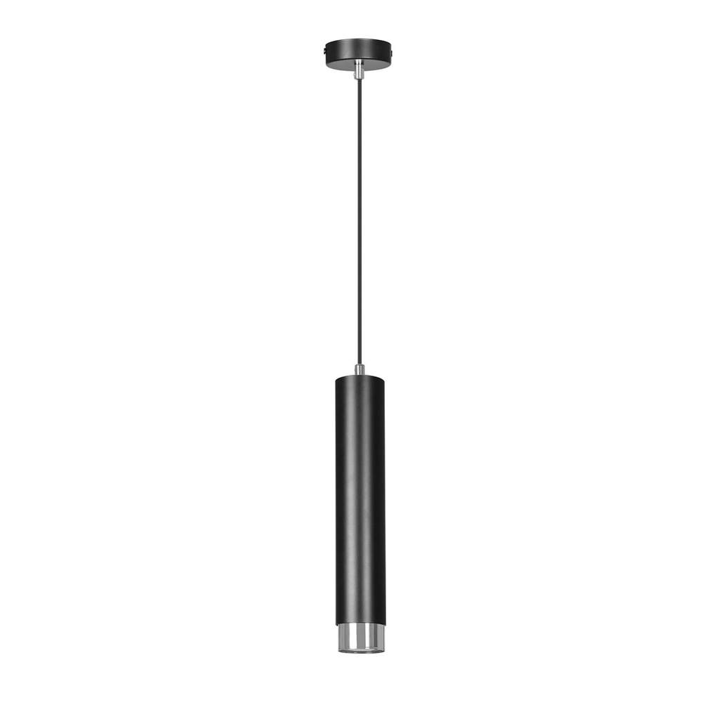 [643/1] Lampe suspendue Kibo 1 Bl/Chrome