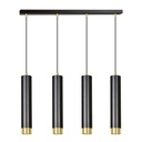 Kibo 4 Bl/Gold Pendelleuchte