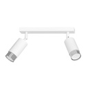 Plafonnier Hiro 2 Wh/Chrome