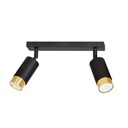 Hiro 2 Bl/Gold ceiling lamp