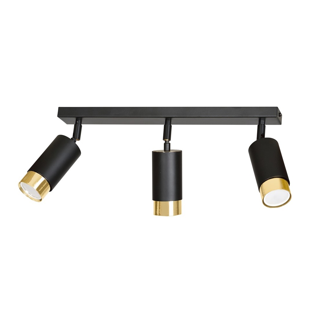Plafonnier Hiro 3 Bl/Gold