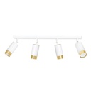 Hiro 4 Wh/Gold ceiling lamp