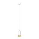 Lampe suspendue Fumiko 1 Wh/Gold