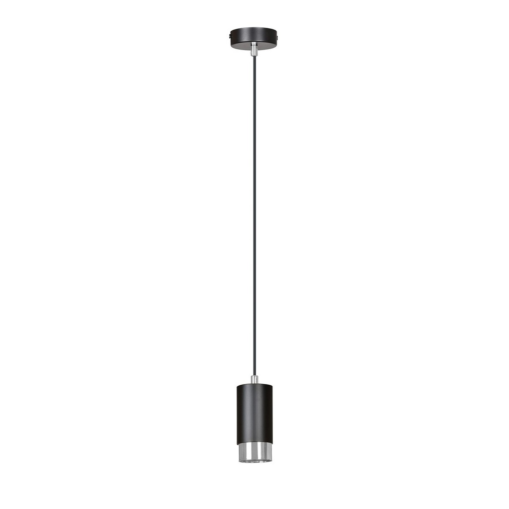 [816/1] Fumiko 1 Bl/Chrome pendant lamp