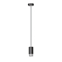 Lampe à Suspension Fumiko 1 Bl/Chrome