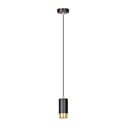 Suspension lamp Fumiko 1 Bl/Gold
