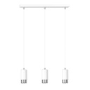Lampe suspendue Fumiko 3 Wh/Chrome