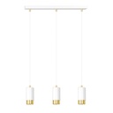 Lampe suspendue Fumiko 3 Wh/Or