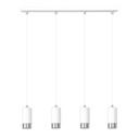 Lampe suspendue Fumiko 4 Wh/Chrome