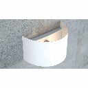 Fold White wall lamp