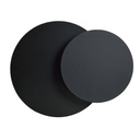 Applique murale noire Circle 1C