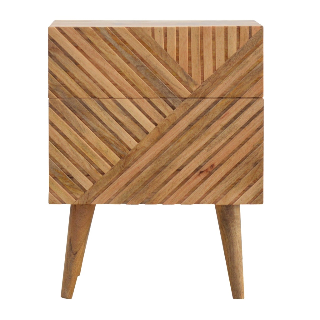 [IN247] Lille 2 Drawer Bedside