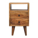 Mini Oak-ish Classic Open Bedside