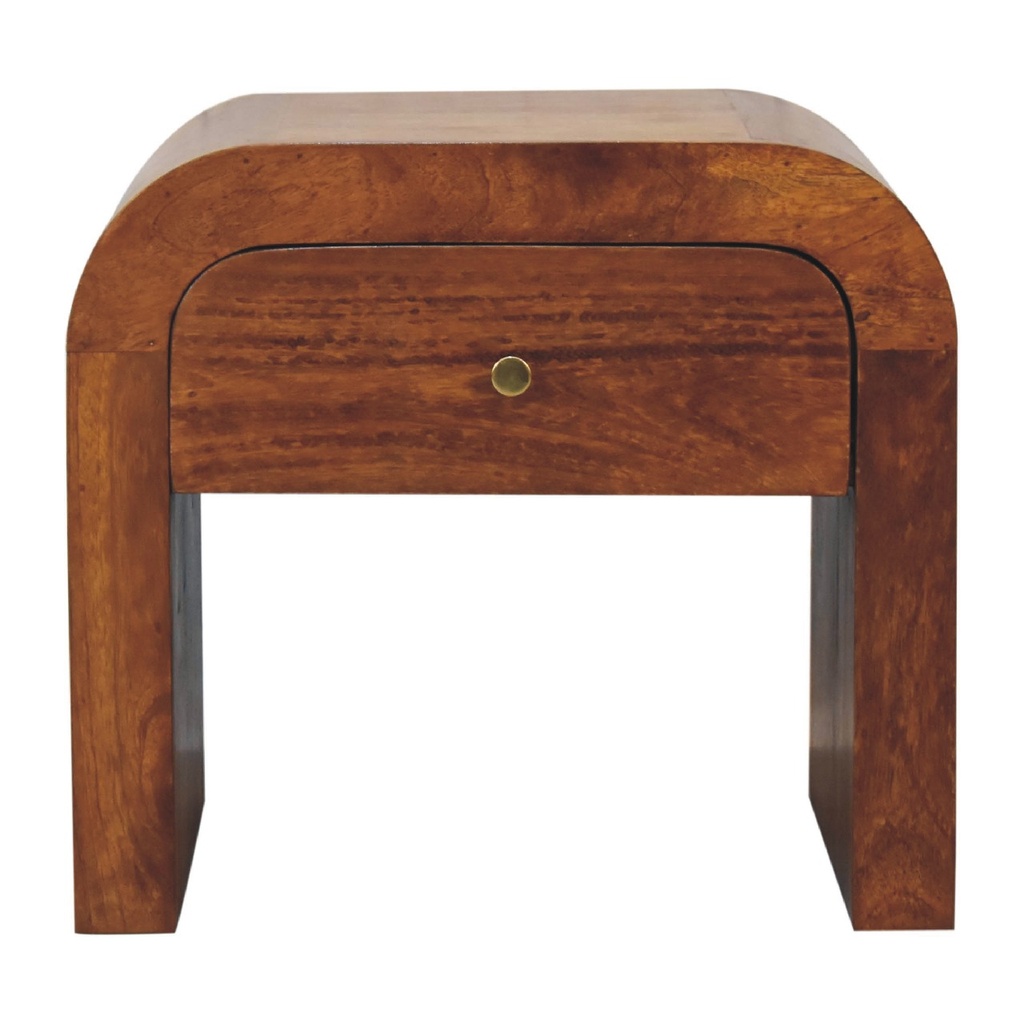 Table de chevet en châtaignier Darcy