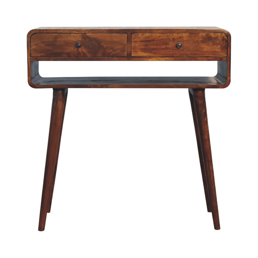 [IN3544] Sonata Chestnut Console Table
