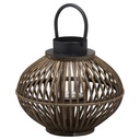 Brown Bamboo Style Large Lantern