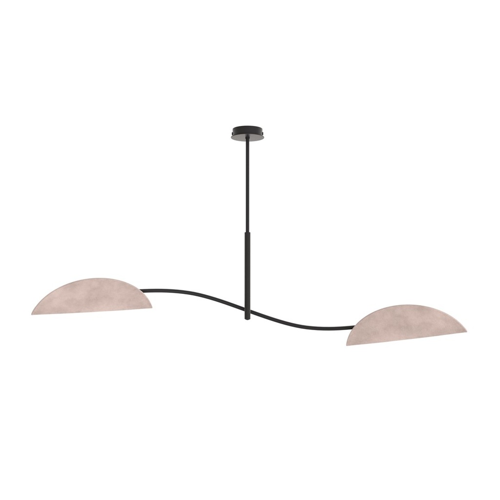 [1462/2] LOTUS 2 BL GREY Deckenleuchte