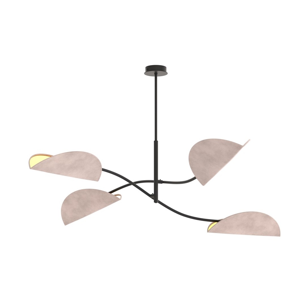 [1462/4] LOTUS 4 BL NATURAL Ceiling Lamp