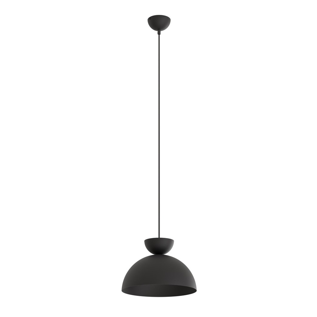 Lampe à suspension LUNARO 1S BL NOIRE