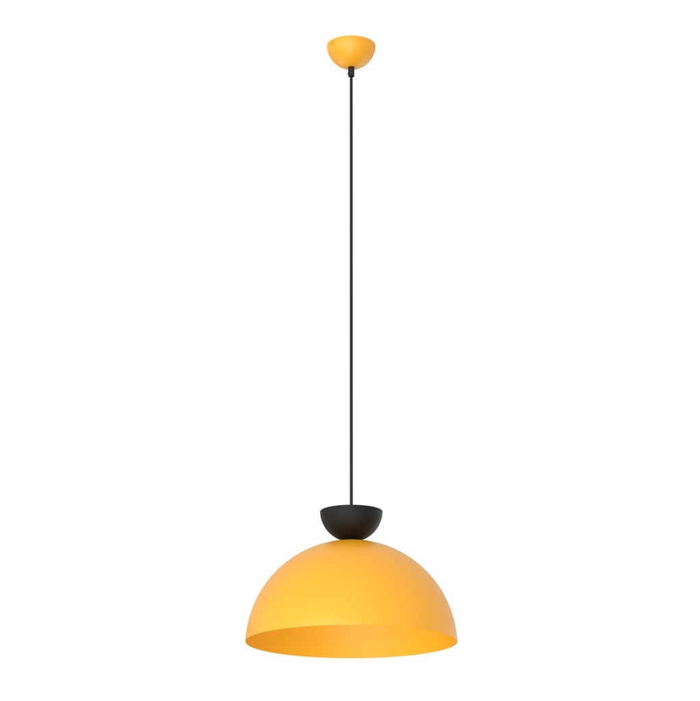 [1474/1L] Lampe suspendue LUNARO 1L BL ORANGE