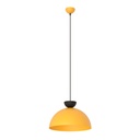 LUNARO 1L BLACK WHITE/BLACK Pendant lamp
