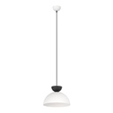 Lampe suspendue LUNARO 1S NOIR BLANC/NOIR