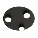 Plafonnier BOLX 3 BL