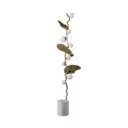 Almond floor lamp