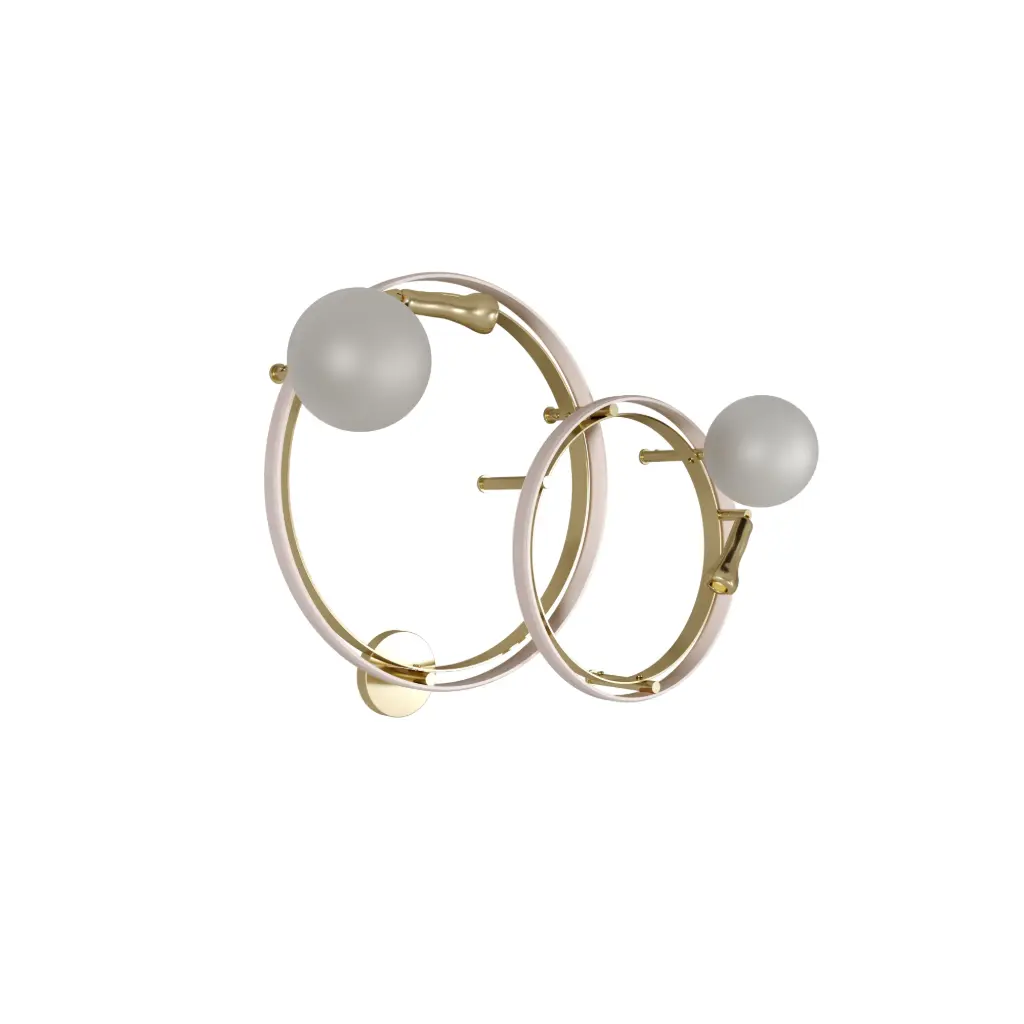 [CM01182] Ensemble d'appliques murales Pearl